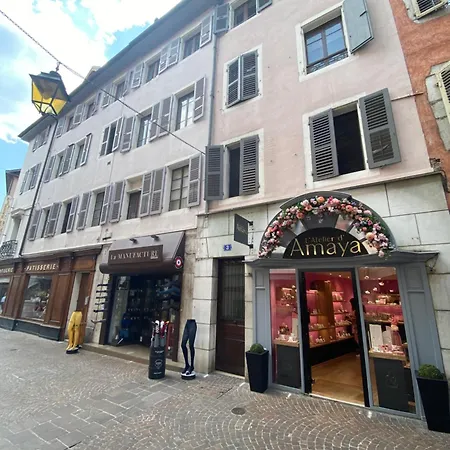Esprit Nomad - Appartement Rue Pietonne Proche Lac Annecy Exterior photo